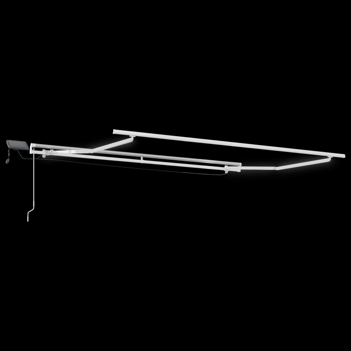 Retractable Awning Sand 600 x 350 cm Fabric and Aluminium