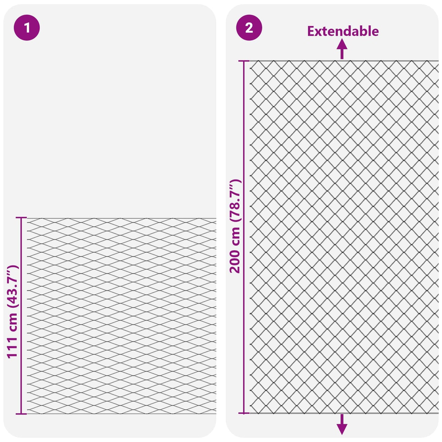 Chain Link Fence Green 2 x 20 m Steel