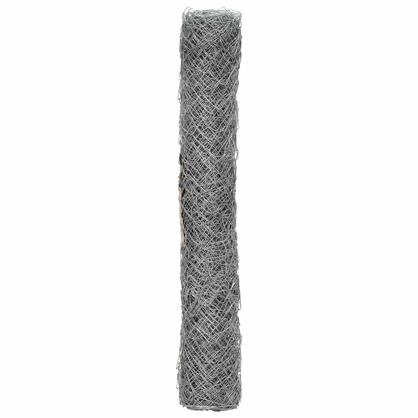 Chain Link Fence Galvanised 2 x 20 m Glass