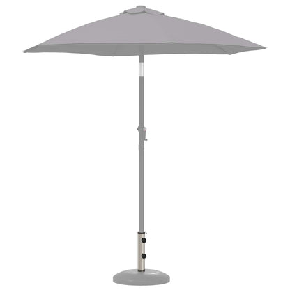 Parasol Base Tube 0.63 kg Natural Stainless Steel