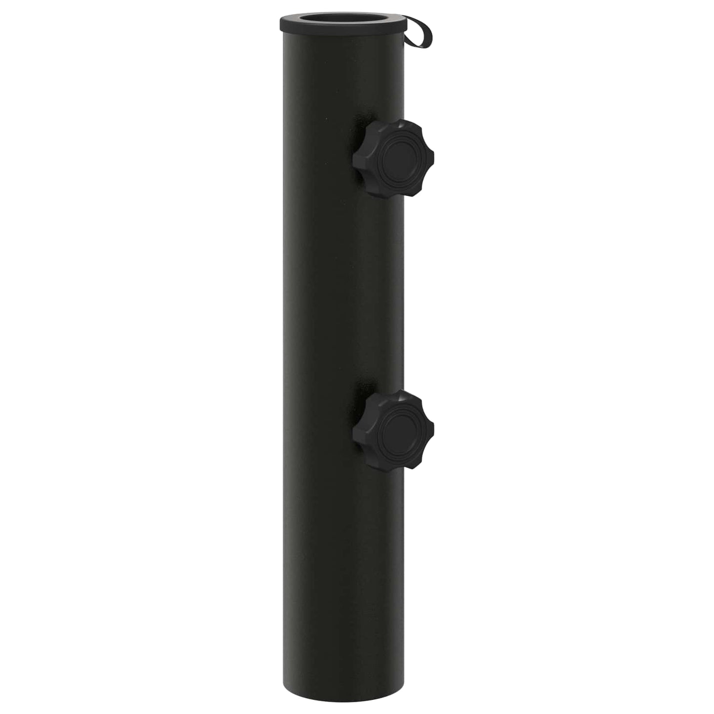 Parasol Base Tube 0.6 kg Black Iron for 40-50 mm Pole