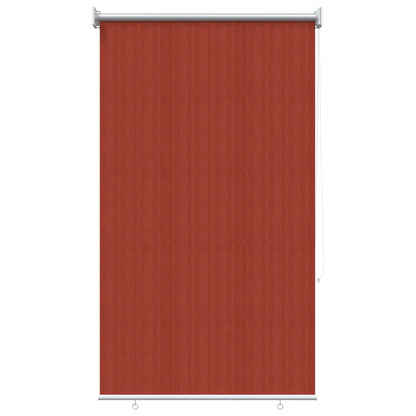 Outdoor Roller Blind 90% UV Block Terracota 80 x 140 cm HDPE