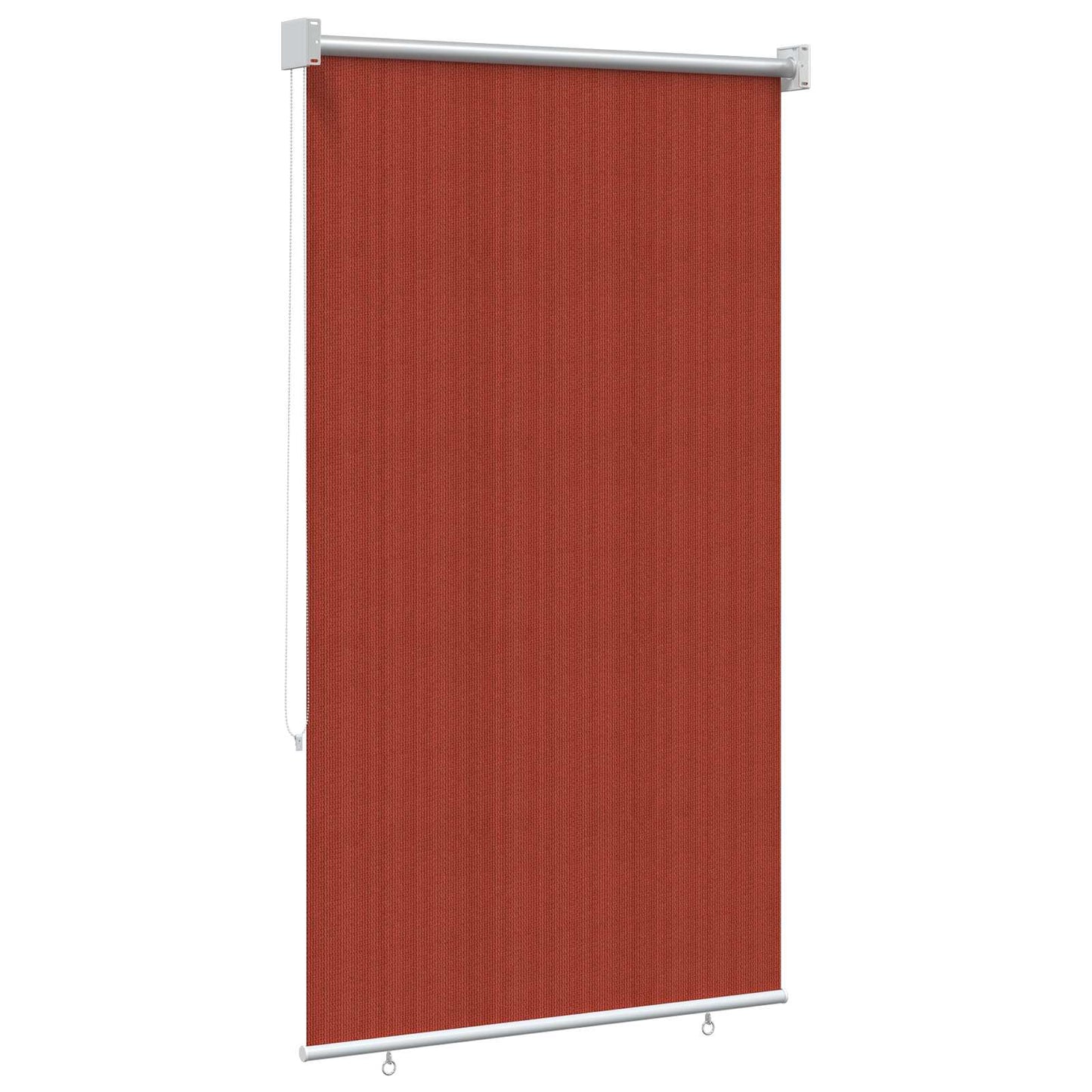 Outdoor Roller Blind 90% UV Block Terracota 100 x 140 cm HDPE
