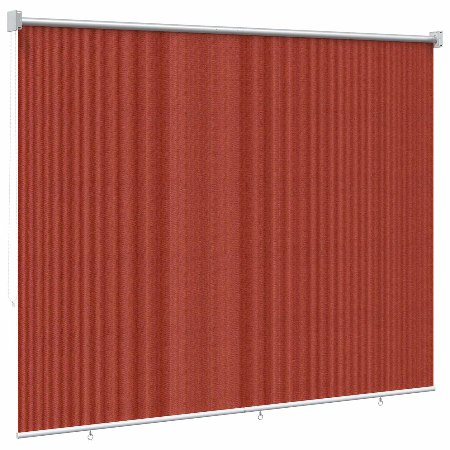 Outdoor Roller Blind 90% UV Block Terracota 180 x 140 cm HDPE