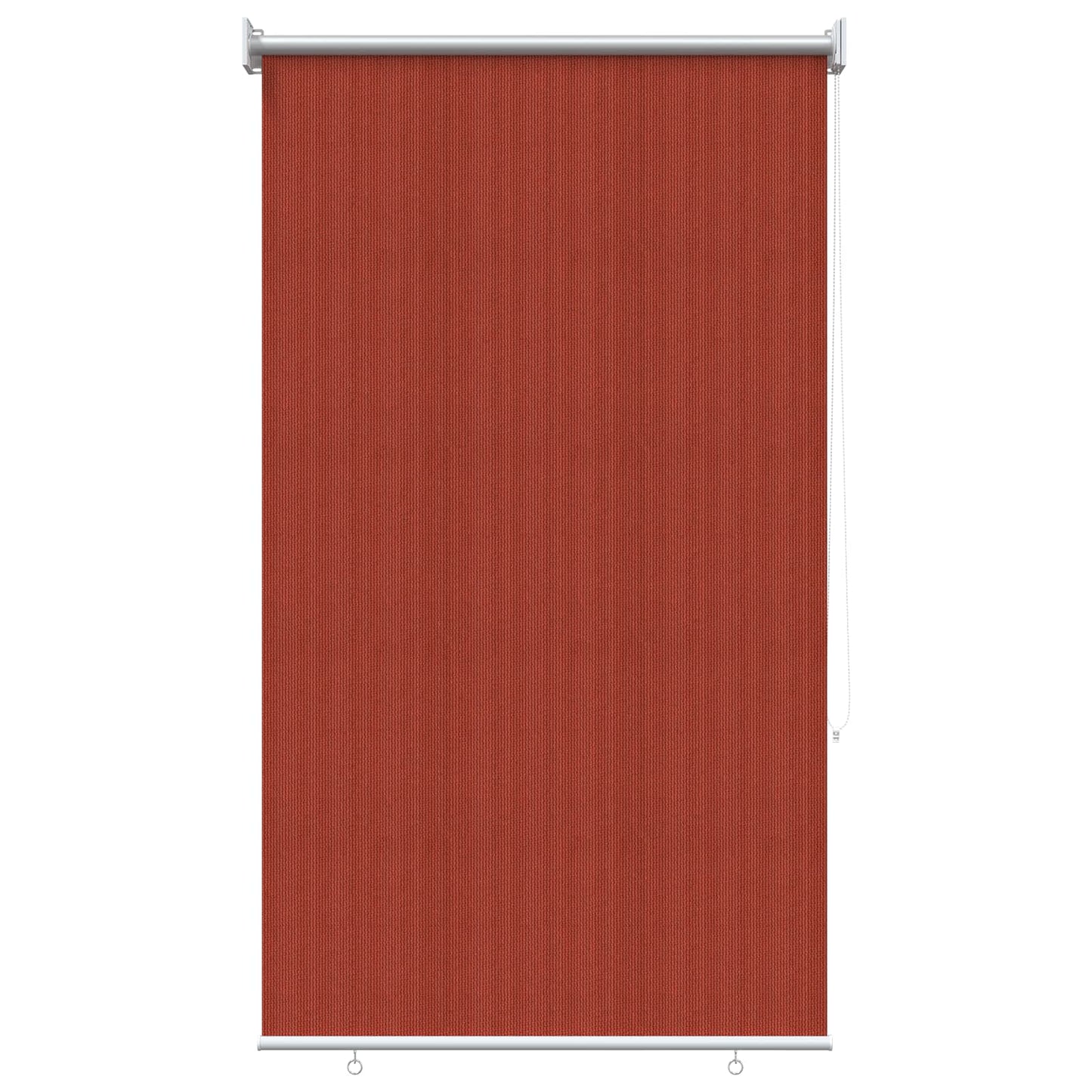 Outdoor Roller Blind 90% UV Block Terracota 100 x 230 cm HDPE