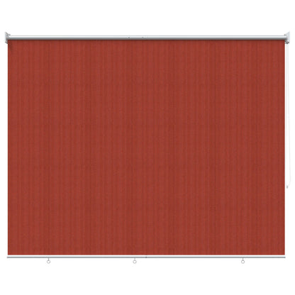 Outdoor Roller Blind 90% UV Block Terracota 140 x 230 cm HDPE