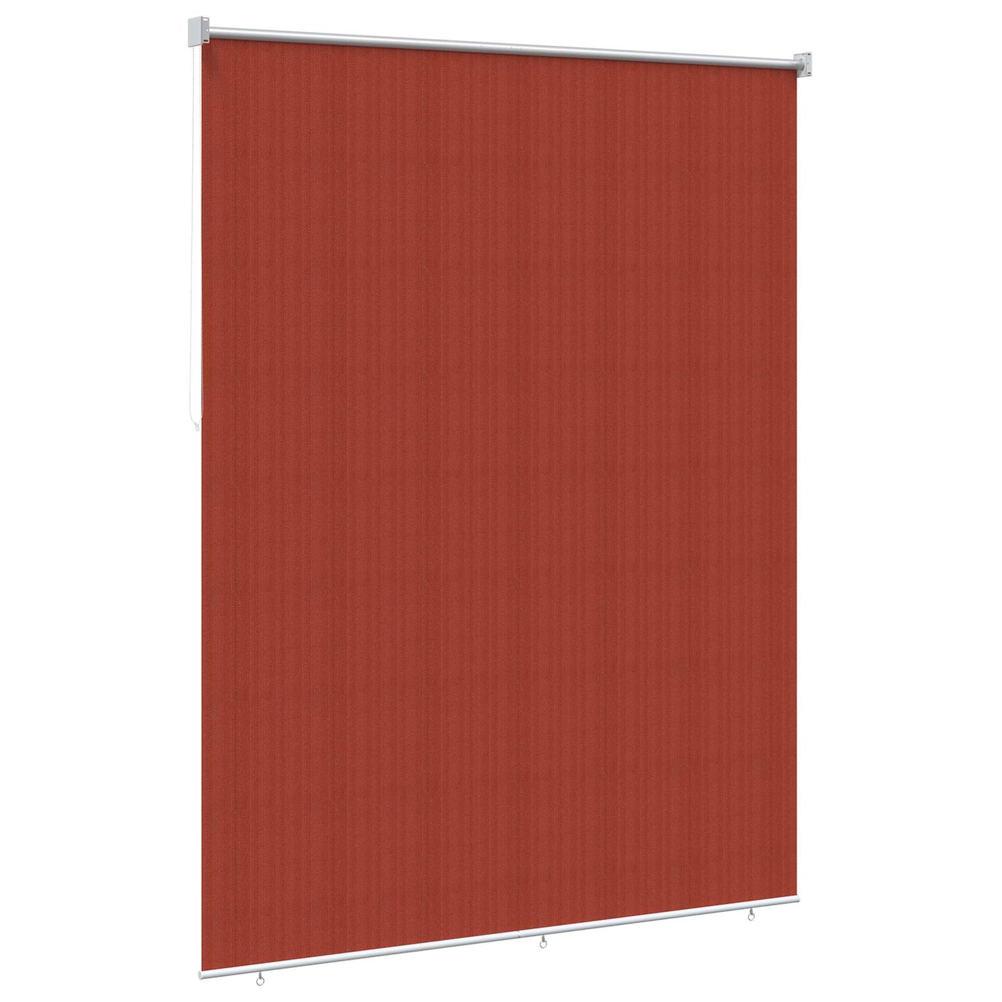 Outdoor Roller Blind 90% UV Block Terracota 180 x 230 cm HDPE