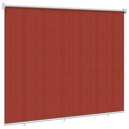 Outdoor Roller Blind 90% UV Block Terracota 200 x 230 cm HDPE