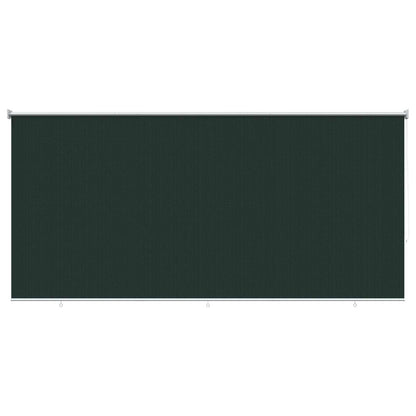 Outdoor Roller Blind 90% UV Block Dark Green 300 x 140 cm HDPE