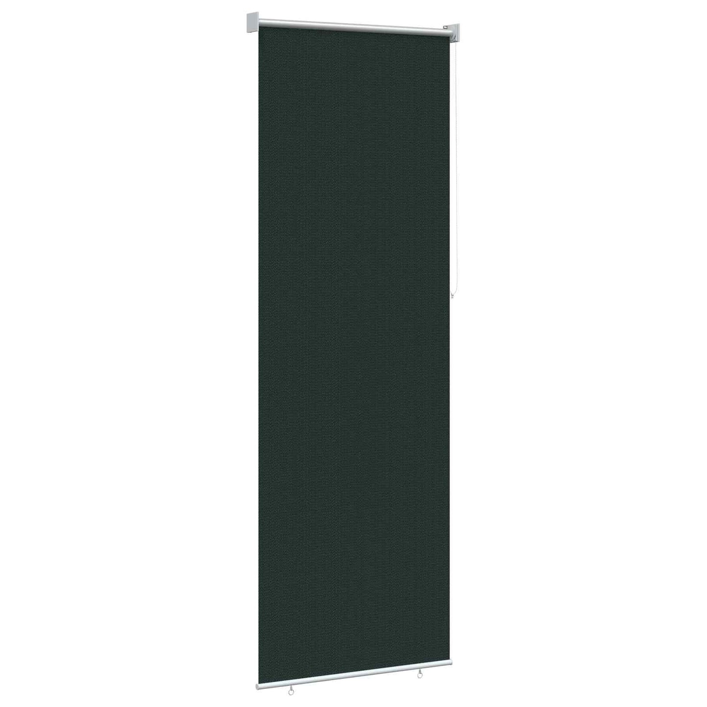 Outdoor Roller Blind 90% UV Block Dark Green 80 x 230 cm HDPE