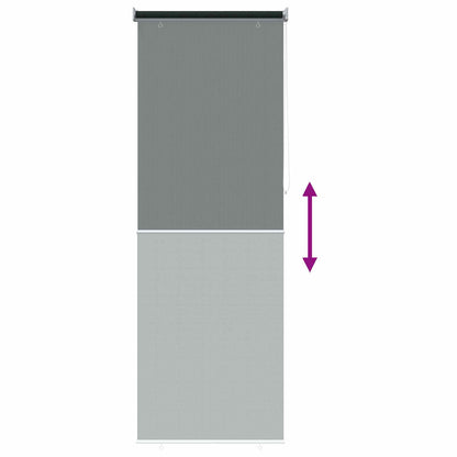 Outdoor Roller Blind 90% UV Block Dark Green 80 x 230 cm HDPE