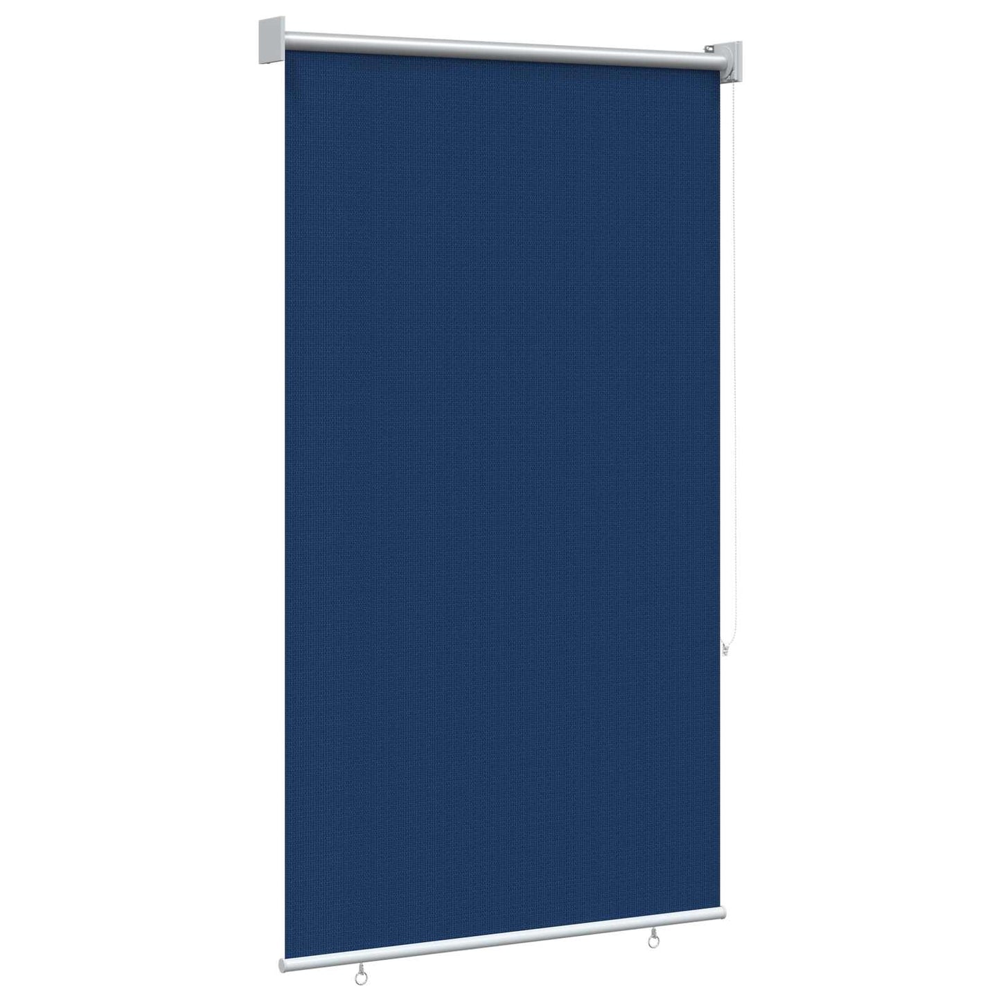 Outdoor Roller Blind 90% UV Block Blue 80 x 140 cm HDPE