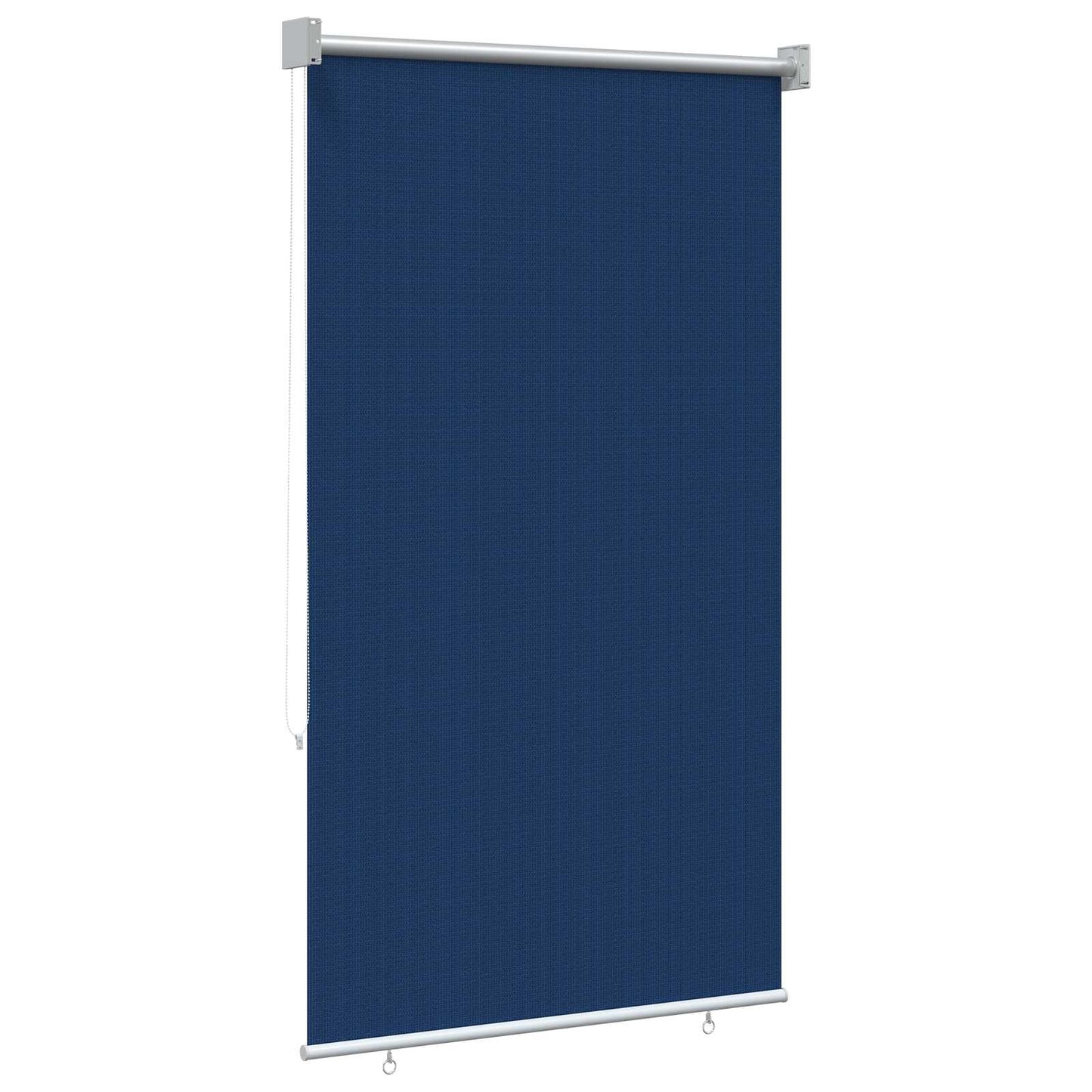 Outdoor Roller Blind 90% UV Block Blue 80 x 140 cm HDPE