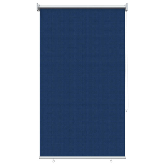 Outdoor Roller Blind 90% UV Block Blue 80 x 140 cm HDPE