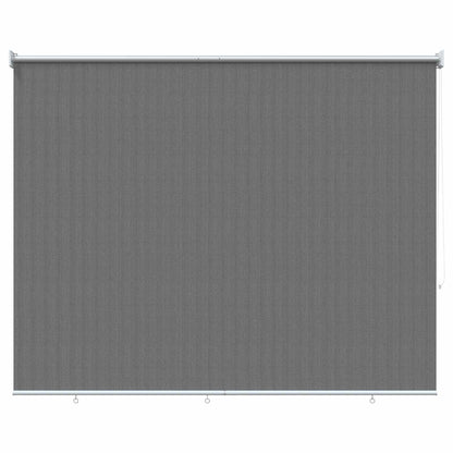 Outdoor Roller Blind 90% UV Block Light Grey 140 x 140 cm HDPE