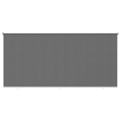 Outdoor Roller Blind 90% UV Block Light Grey 240 x 140 cm HDPE