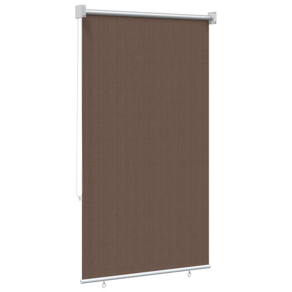 Outdoor Roller Blind 90% UV Block Taupe 60 x 140 cm HDPE