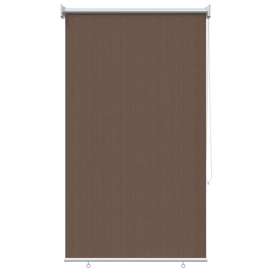Outdoor Roller Blind 90% UV Block Taupe 80 x 230 cm HDPE