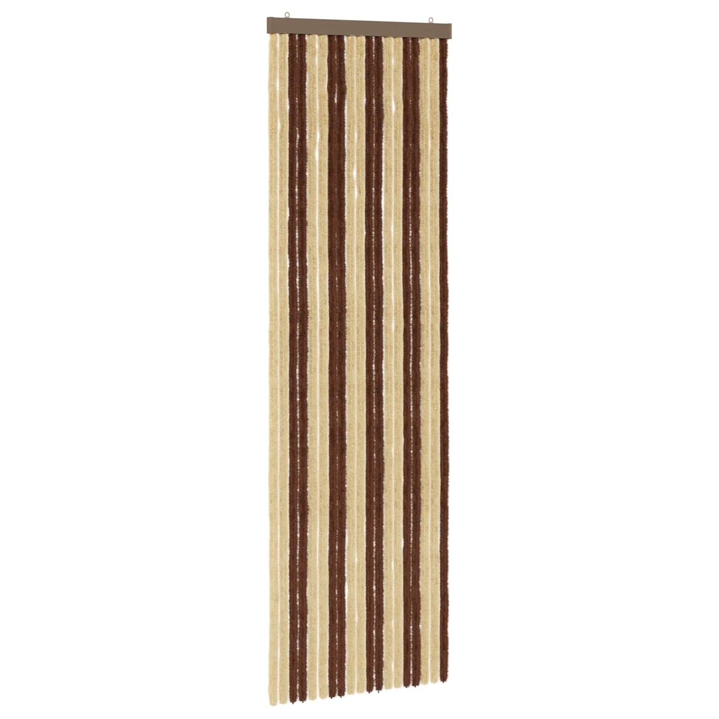 Insect Curtain Chenille Brown and Beige 56 x 185 cm 100% PP