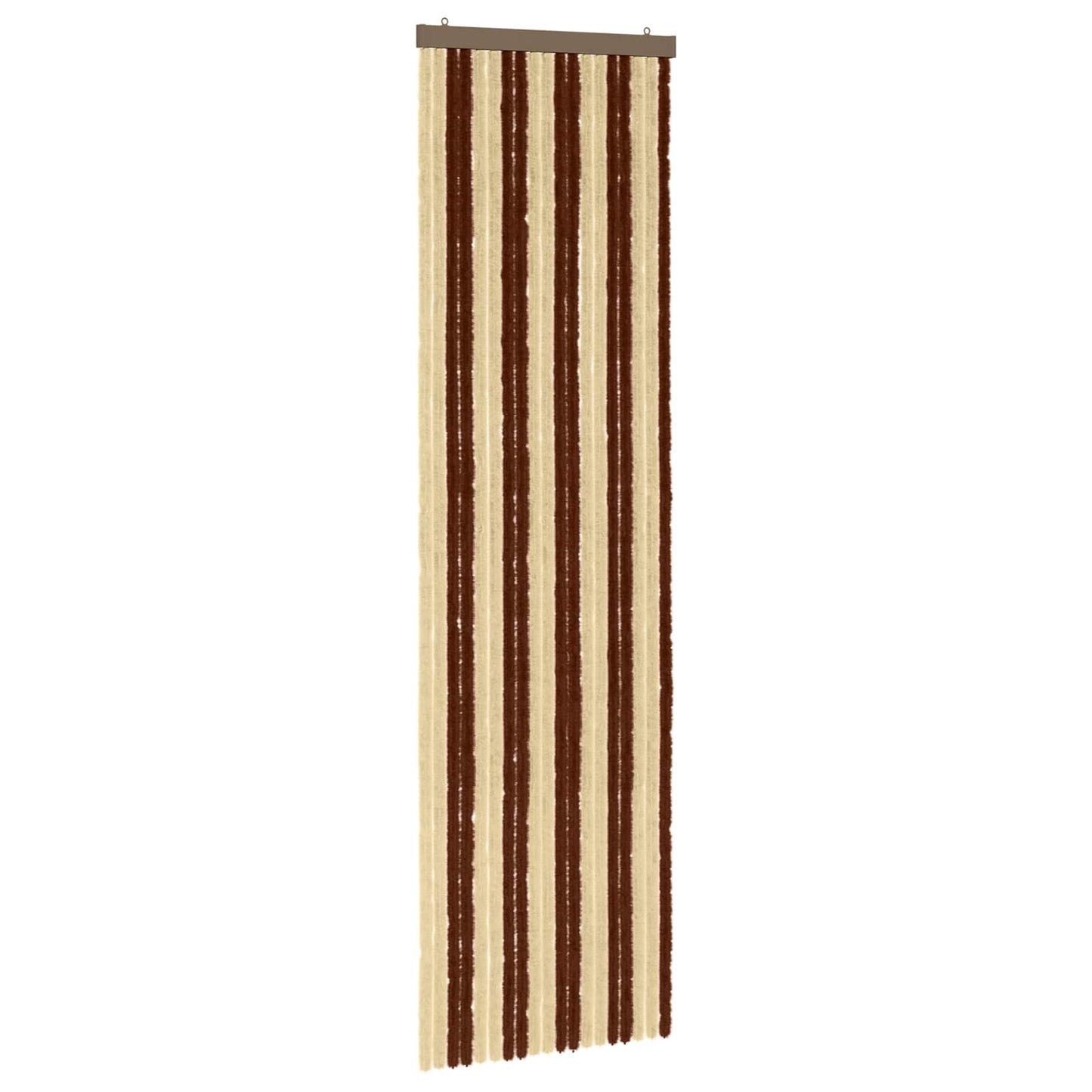 Insect Curtain Chenille Brown and Beige 56 x 200 cm 100% PP