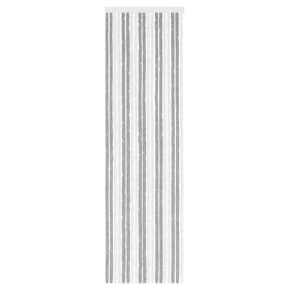 Insect Curtain Chenille Grey and White 56 x 200 cm 100% PP