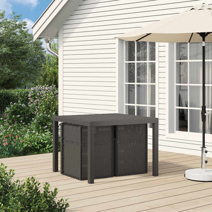 Garden Dining Chairs 2 pcs Light Grey PP