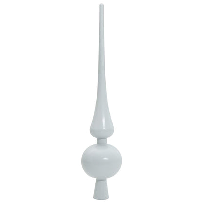 Artificial Hinged Christmas Tree White 150 cm PVC and Steel