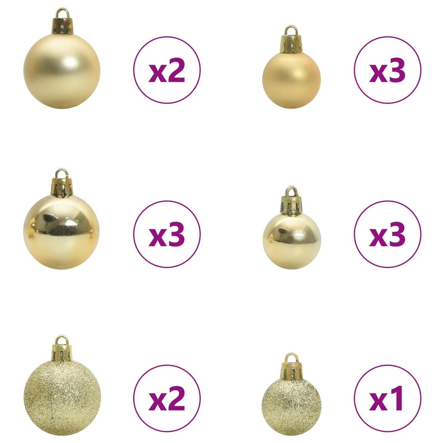 Artificial Christmas Tree with Stand White 120 cm PVC and Steel