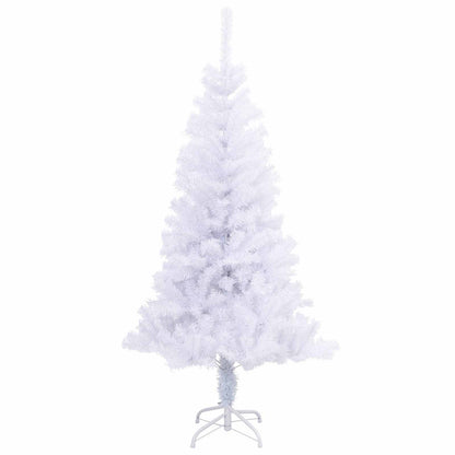 Artificial Christmas Tree with Stand White 150 cm PVC and Steel