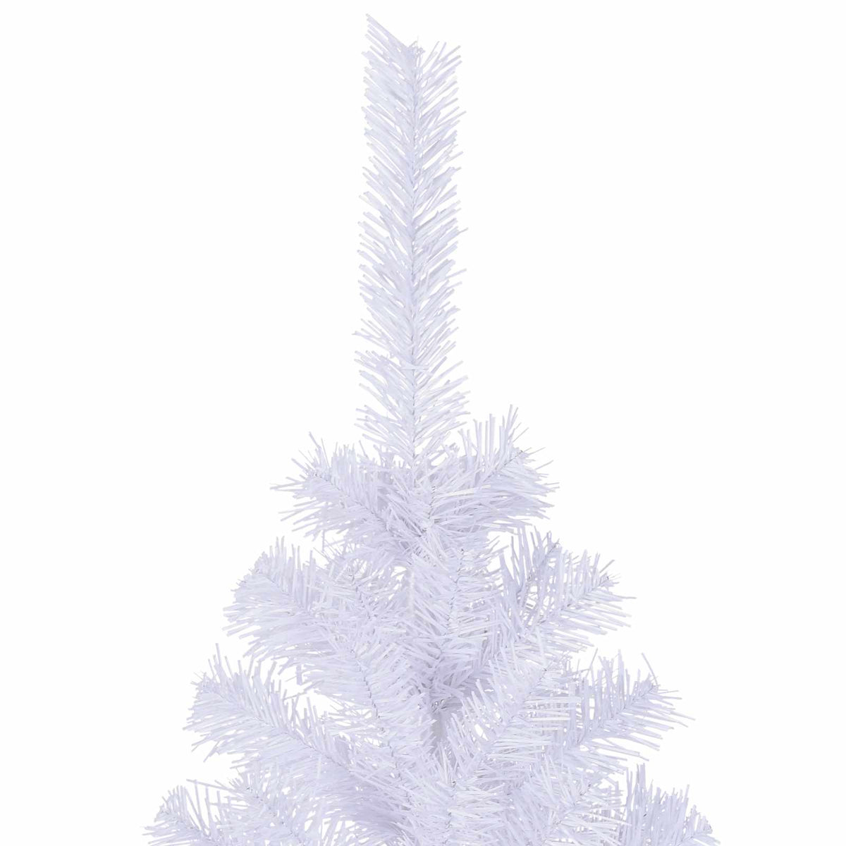 Artificial Christmas Tree with Stand White 240 cm PVC and Steel