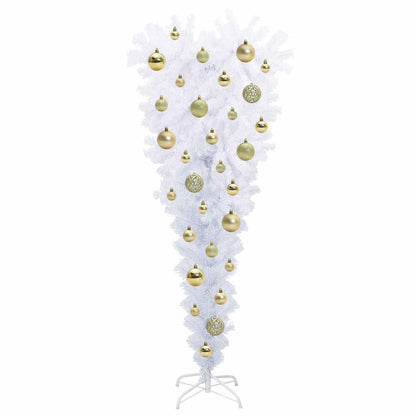 Artificial Christmas Tree with Stand White 120 cm PVC and Steel