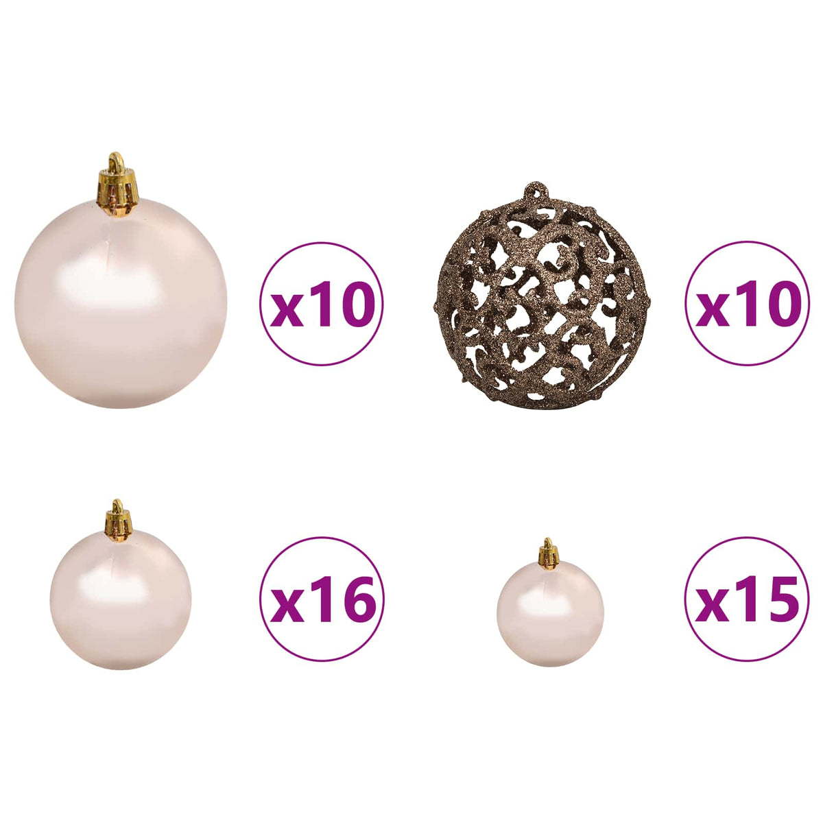 Artificial Christmas Tree with Stand White 180 cm PVC and Steel