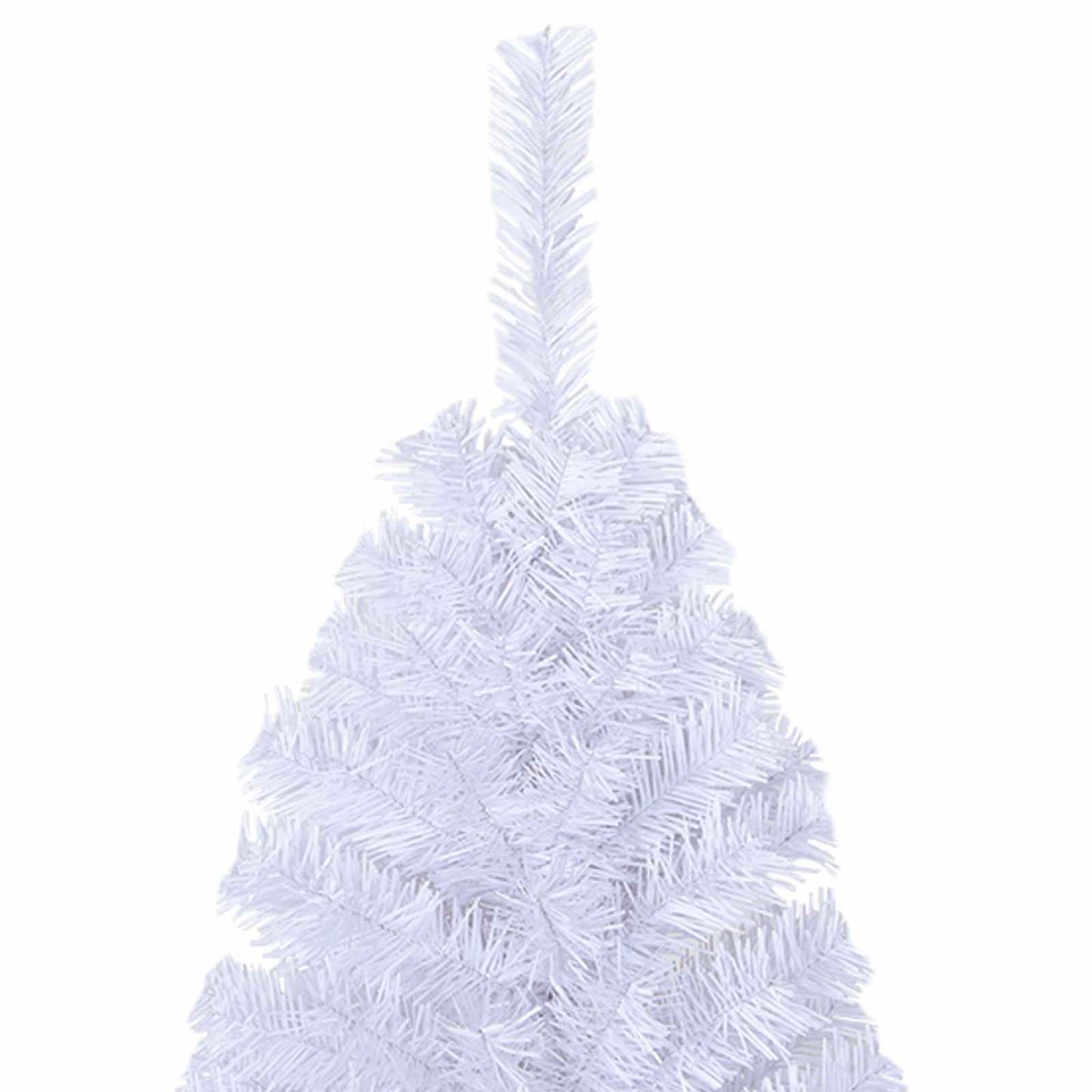 Artificial Christmas Tree with Stand White 120 cm PVC and Steel
