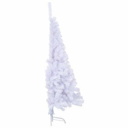 Artificial Christmas Tree with Stand White 150 cm PVC and Steel