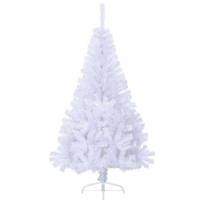 Artificial Christmas Tree with Stand White 150 cm PVC and Steel