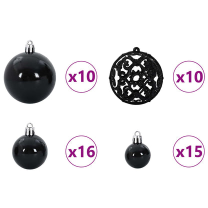 Artificial Christmas Tree with Stand White 180 cm PVC and Steel