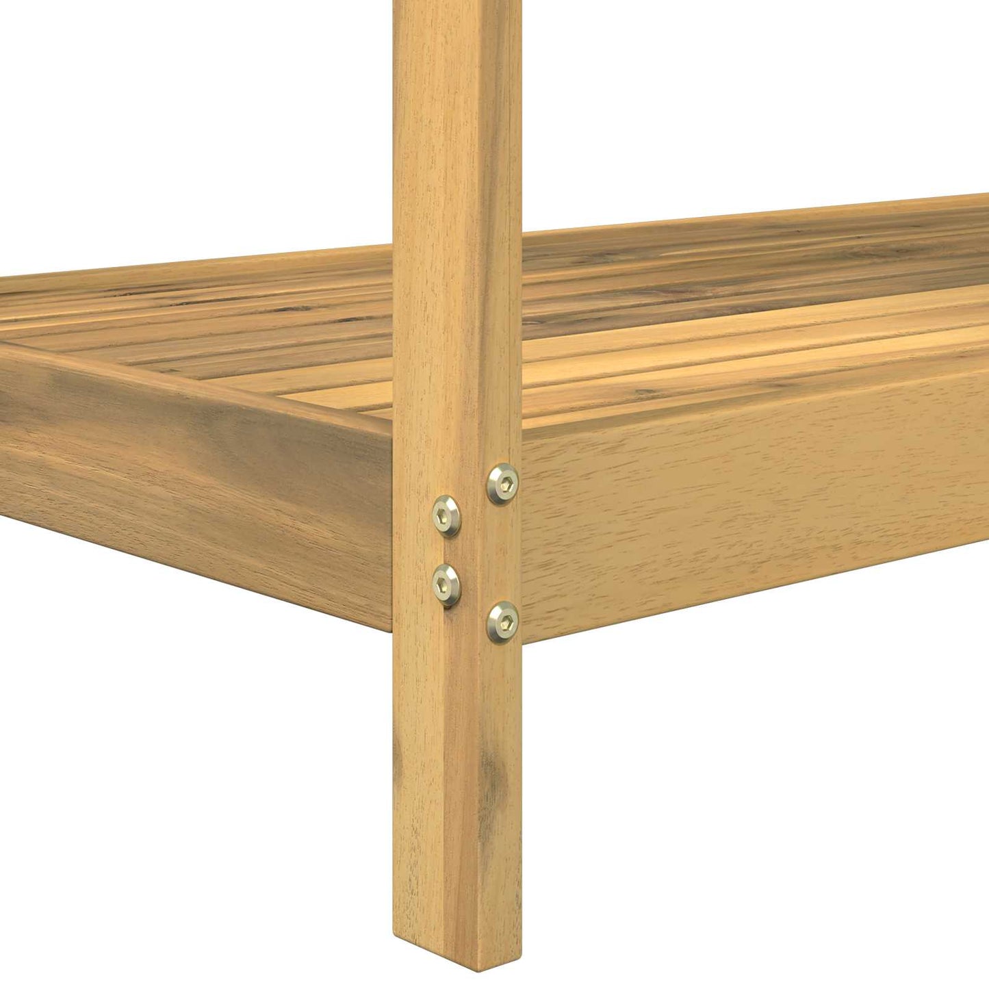 Outdoor Potting Bench 56.5 x 48.5 x 107 cm Solid Acacia Wood