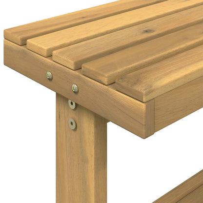 Outdoor Potting Bench 56.5 x 48.5 x 107 cm Solid Acacia Wood