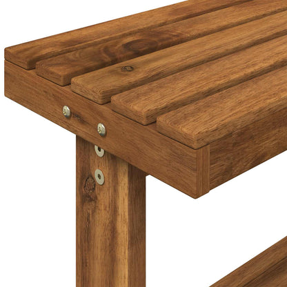 Outdoor Potting Bench 86.5 x 48.5 x 106 cm Solid Acacia Wood