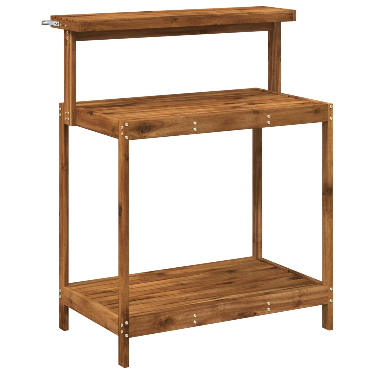 Outdoor Potting Bench 86.5 x 48.5 x 106 cm Solid Acacia Wood