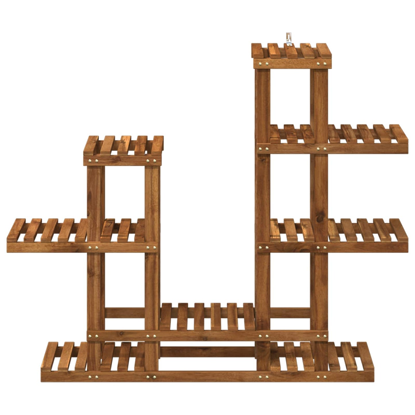 Plant Stand Natural 118 x 25 x 96.5 cm Solid Acacia Wood