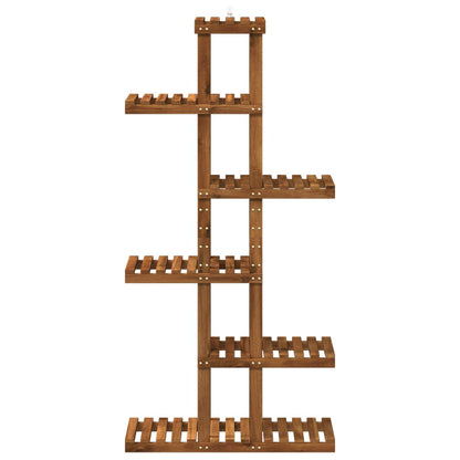 Plant Stand Natural 68 x 23.5 x 140 cm Solid Acacia Wood
