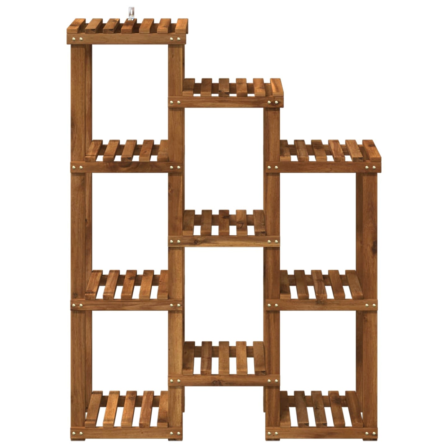 Plant Stand Natural 85 x 30 x 114.5 cm Solid Acacia Wood