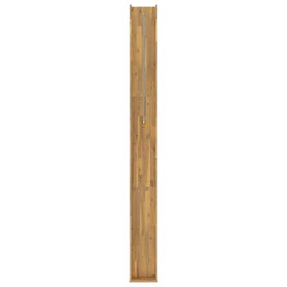 Outdoor Shower 226 cm Solid Acacia Wood and Stainless Steel