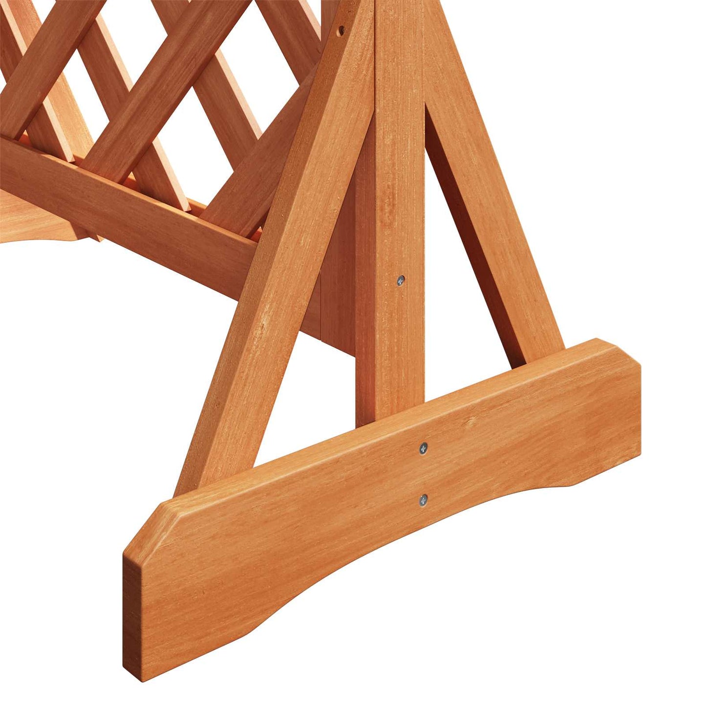 Vertical Garden Trellis Orange 48 x 30 x 70.5 cm Solid Fir Wood