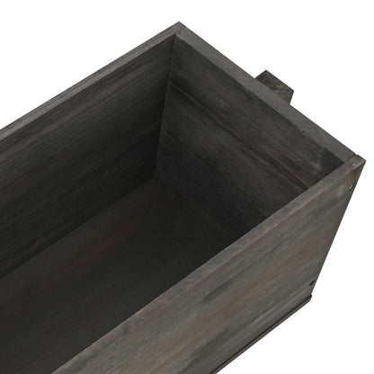 Vertical Garden Trellis Grey 48 x 30 x 70.5 cm Solid Fir Wood