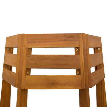 Tree Bench 2 pcs 160 x 140 x 86 cm Solid Acacia Wood Natural