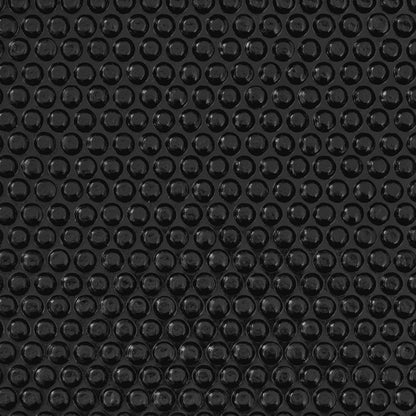 Solar Pool Cover Heavy Quality Ø 210 cm 200 μm Round PE Black
