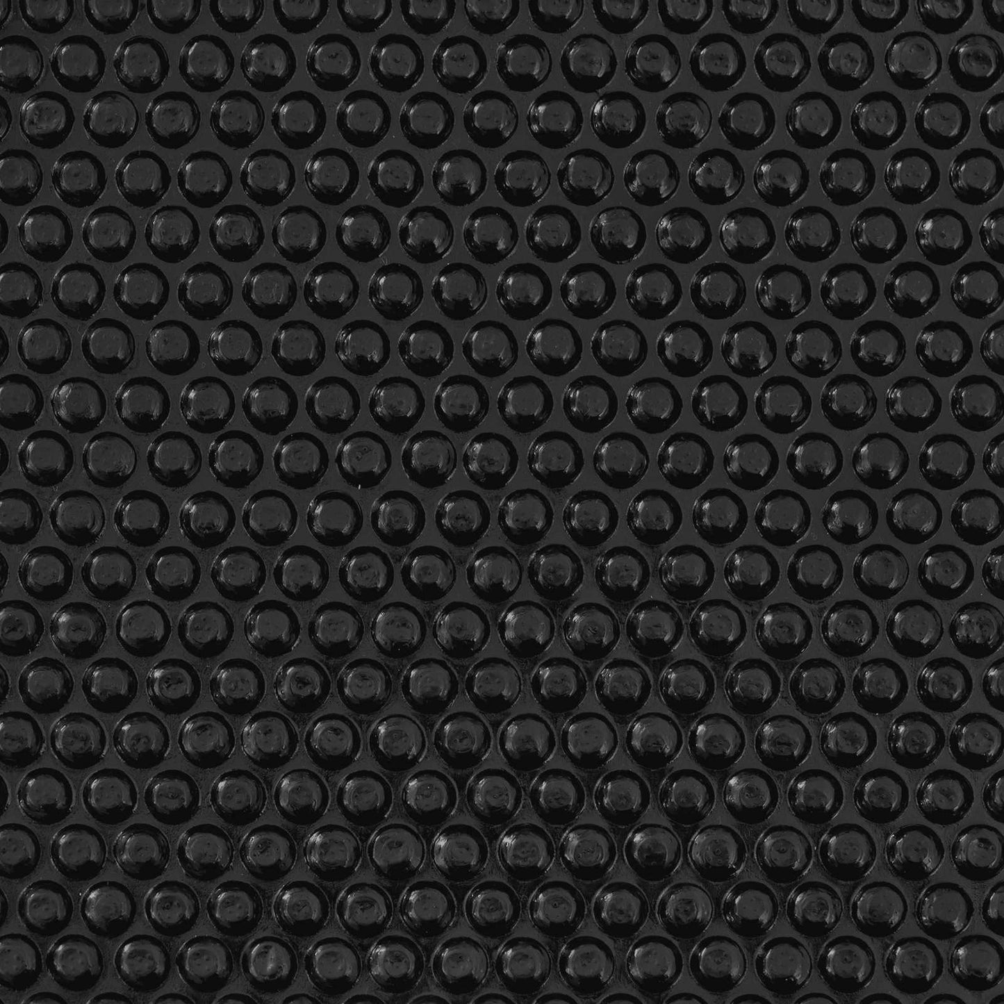 Solar Pool Cover Extra Heavy Ø 381 cm 400 μm Round PE Black