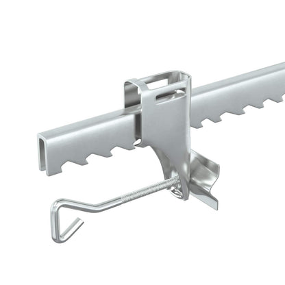 Parasol Base Silver Steel